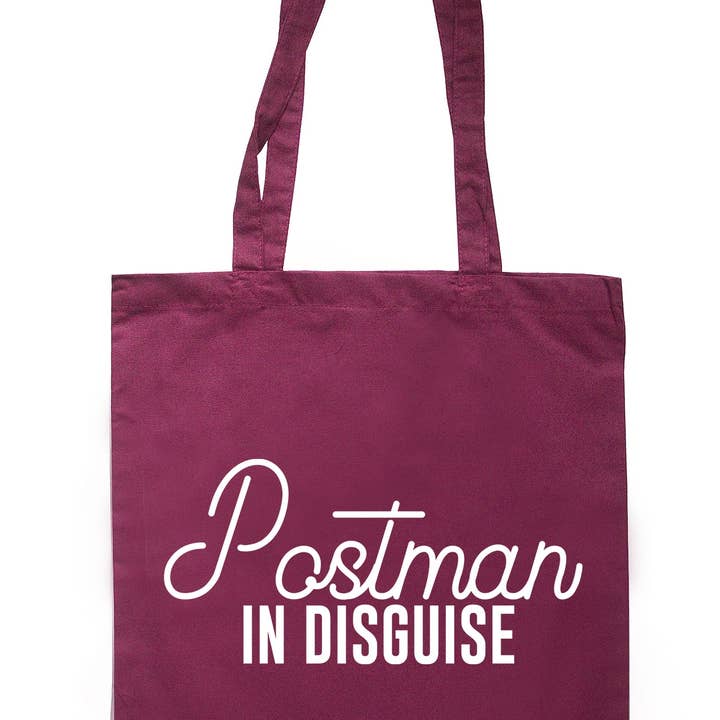 Illustrated Identity – wholesale Tote bag – Unisex – Postman In Disguise Tote Bag S00794