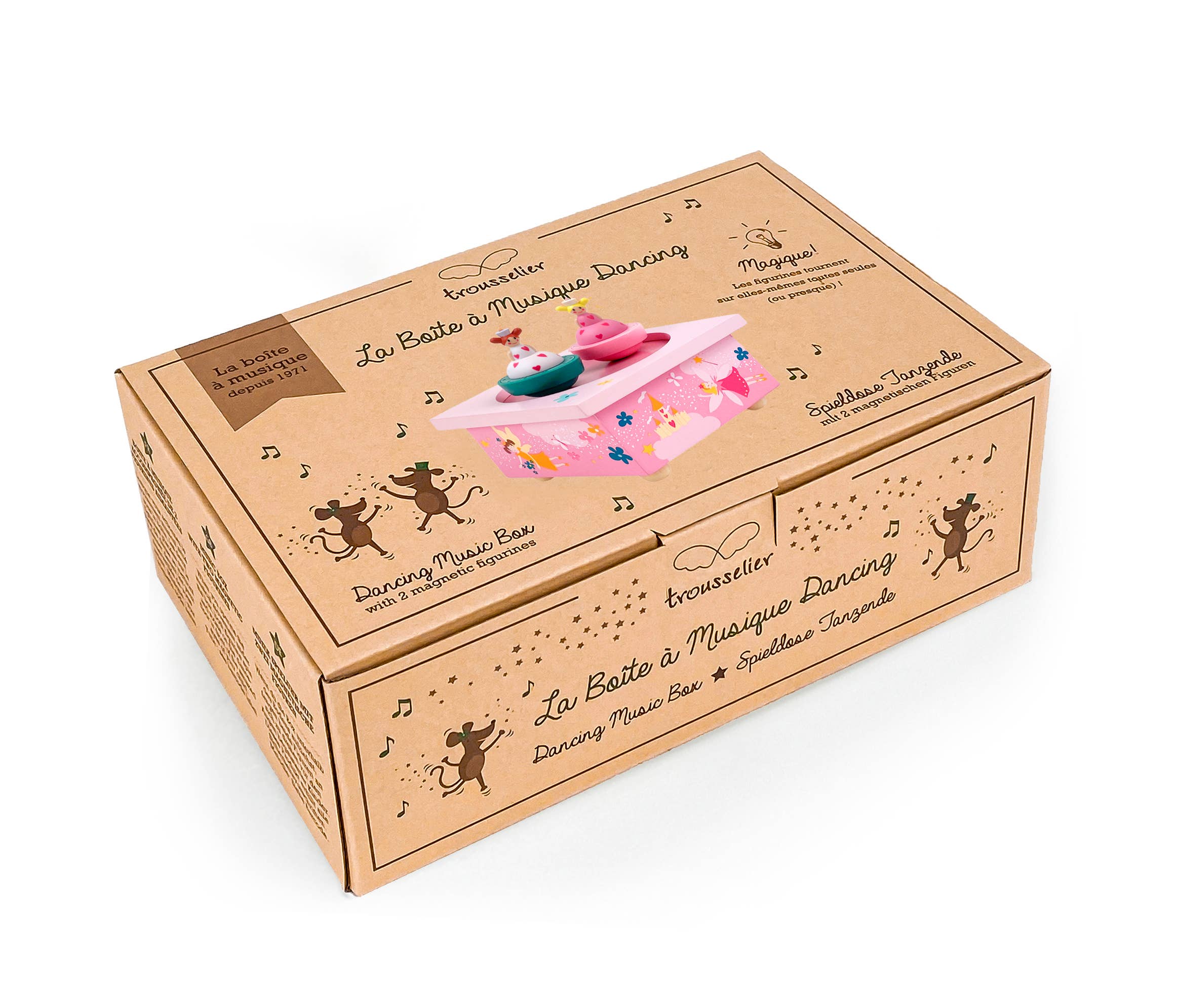 TROUSSELIER SAS - Wholesale Music Box - Kids & Baby - Music Box Dancing Princess Sisters4