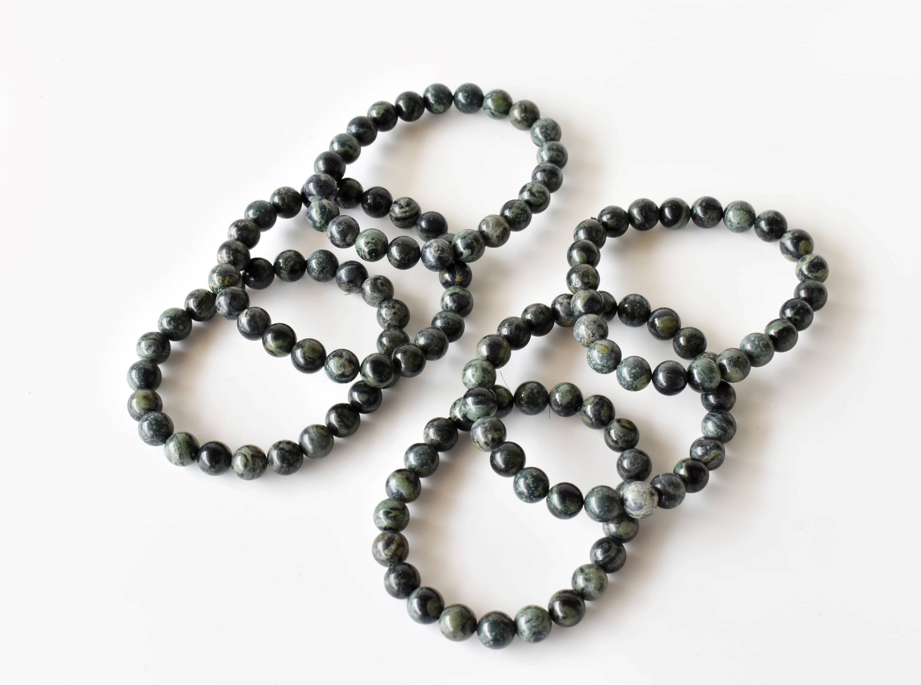 Soothing Crystals - Wholesale Beaded Bracelet - Crystal Bracelet | Kambaba Jasper| Healing Gemstone Bracelet3