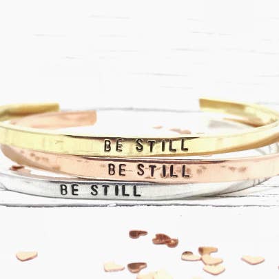Be Still Bracelet for wholesale by Sunflowermoon Studio