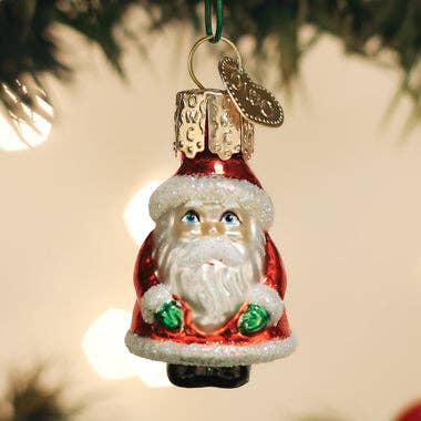 Mini Santa Ornament for wholesale by Old World Christmas