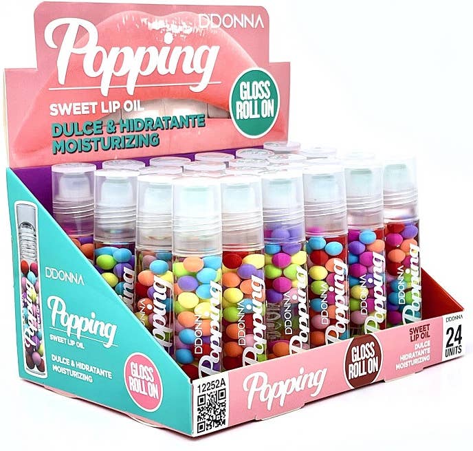 LS GROUP - Wholesale Lip Gloss - Gloss hydratant à bille sucrée pour protéger les lèvres du froid