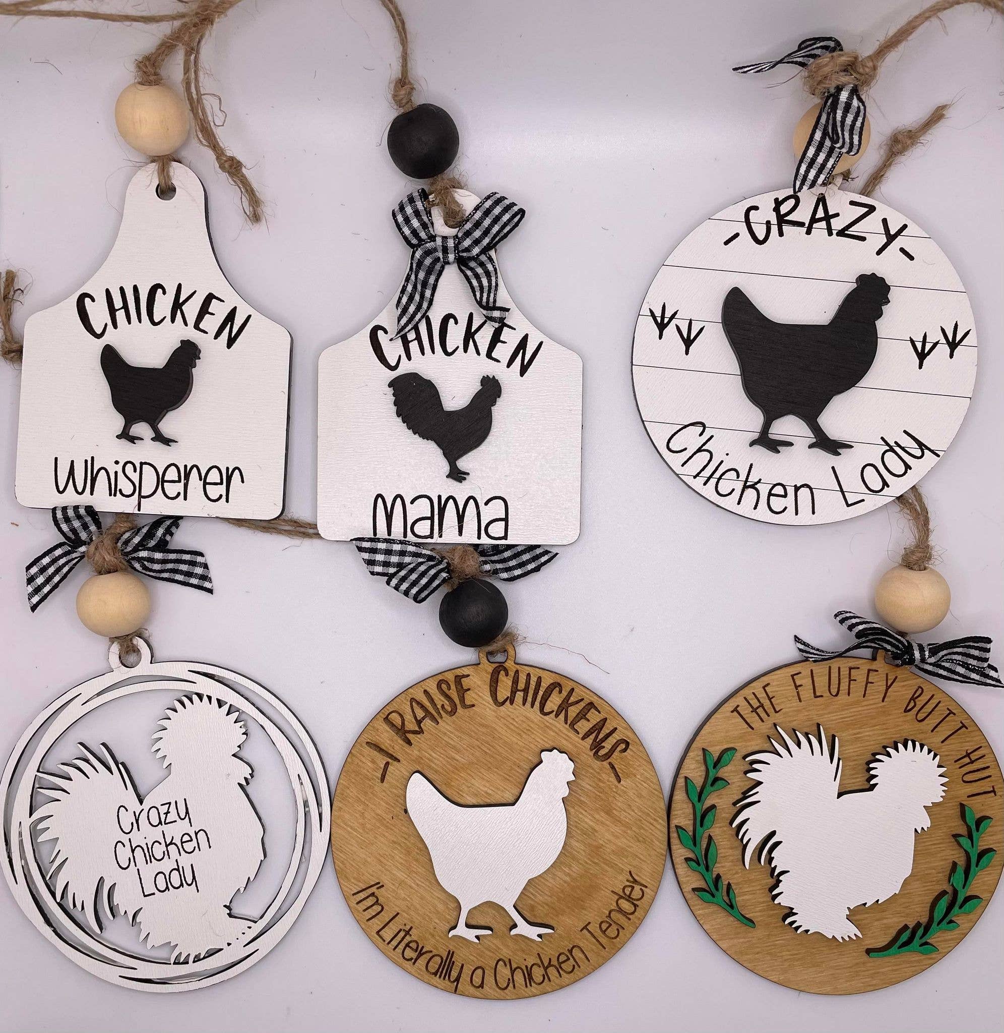 The Cracked Pig - Vente Objets de décoration - Décorations sur le thème du poulet2