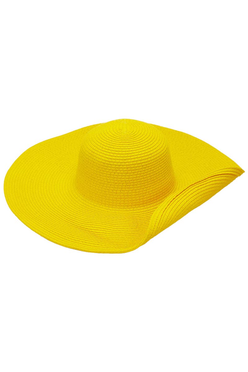 Cap Zone - Wholesale Straw Hat - Women's - Wire Brim Straw Beach Sun Hat62