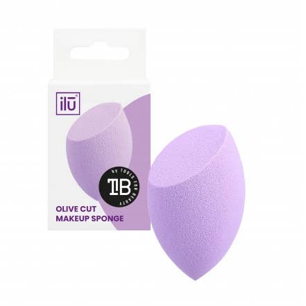 Beauty Pro - Wholesale Makeup Sponge/Blender - ILŪ Make Up Sponge Olive Cut Purple0