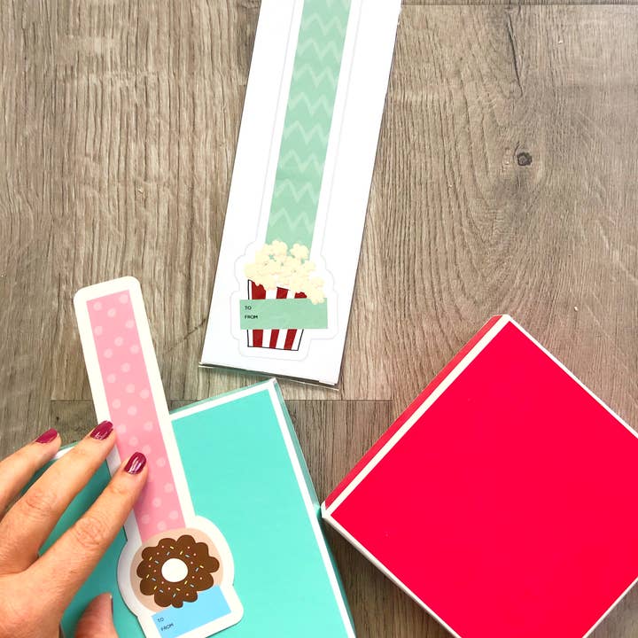 Donut Gift Sticker - 12 Units for wholesale by Label Circus