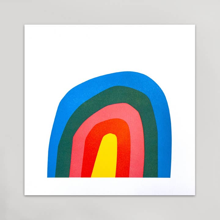 Magic Rainbow Print for wholesale by Hammerpress