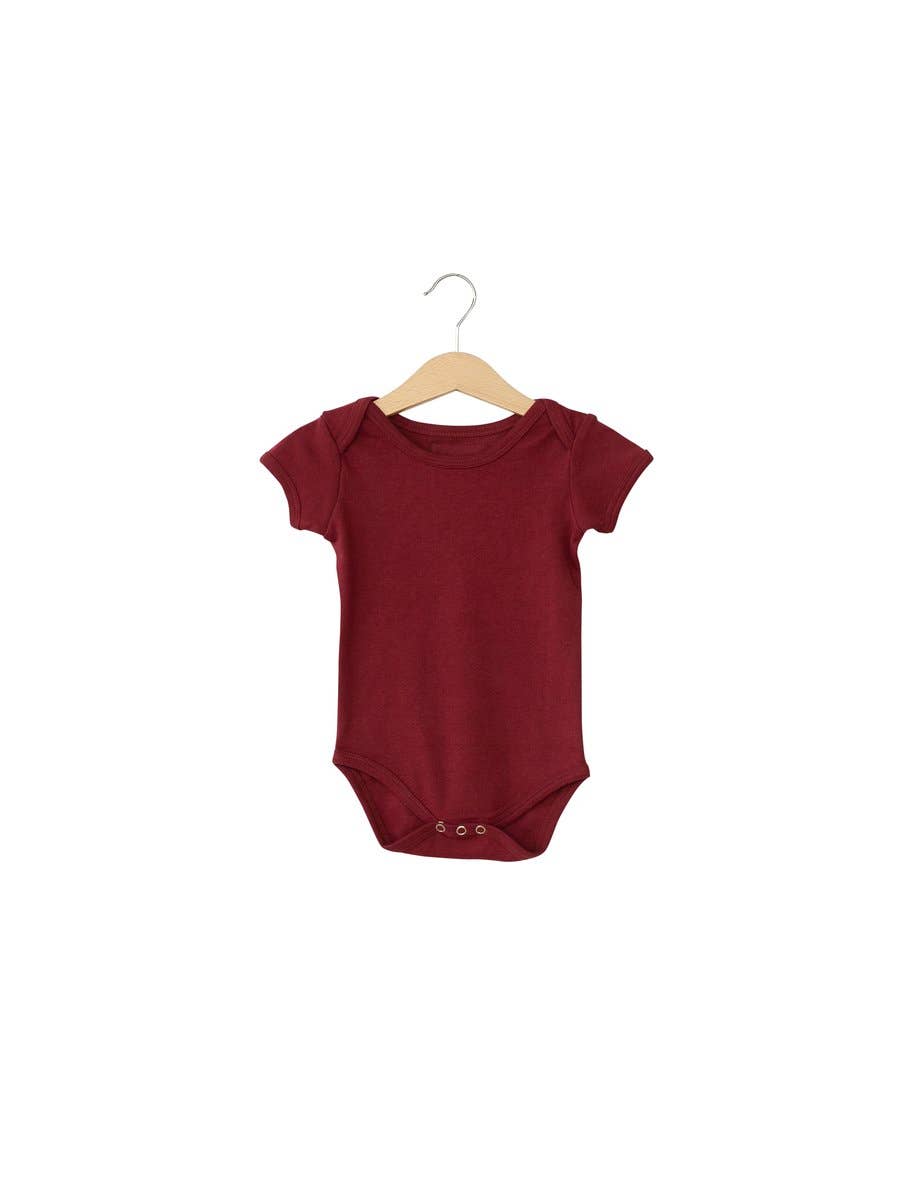 Modern Burlap - Wholesale Bodysuit (Non-Footed) - Baby - Organic Short Sleeve Bodysuit | Solids & Prints8