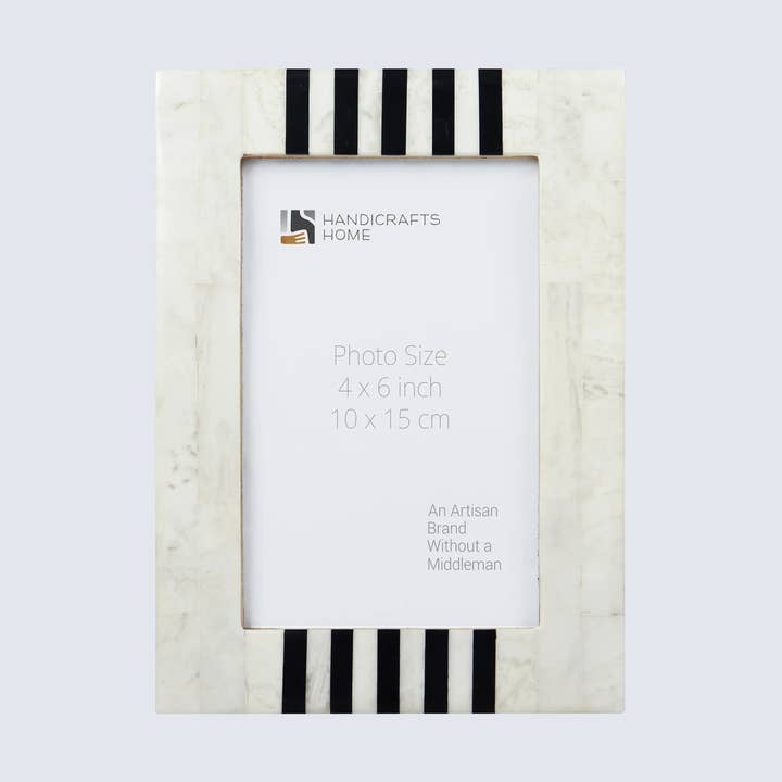 Picture Frame Contour Alto White & Black, 3 Sizes for wholesale by Muqeem & Brothers