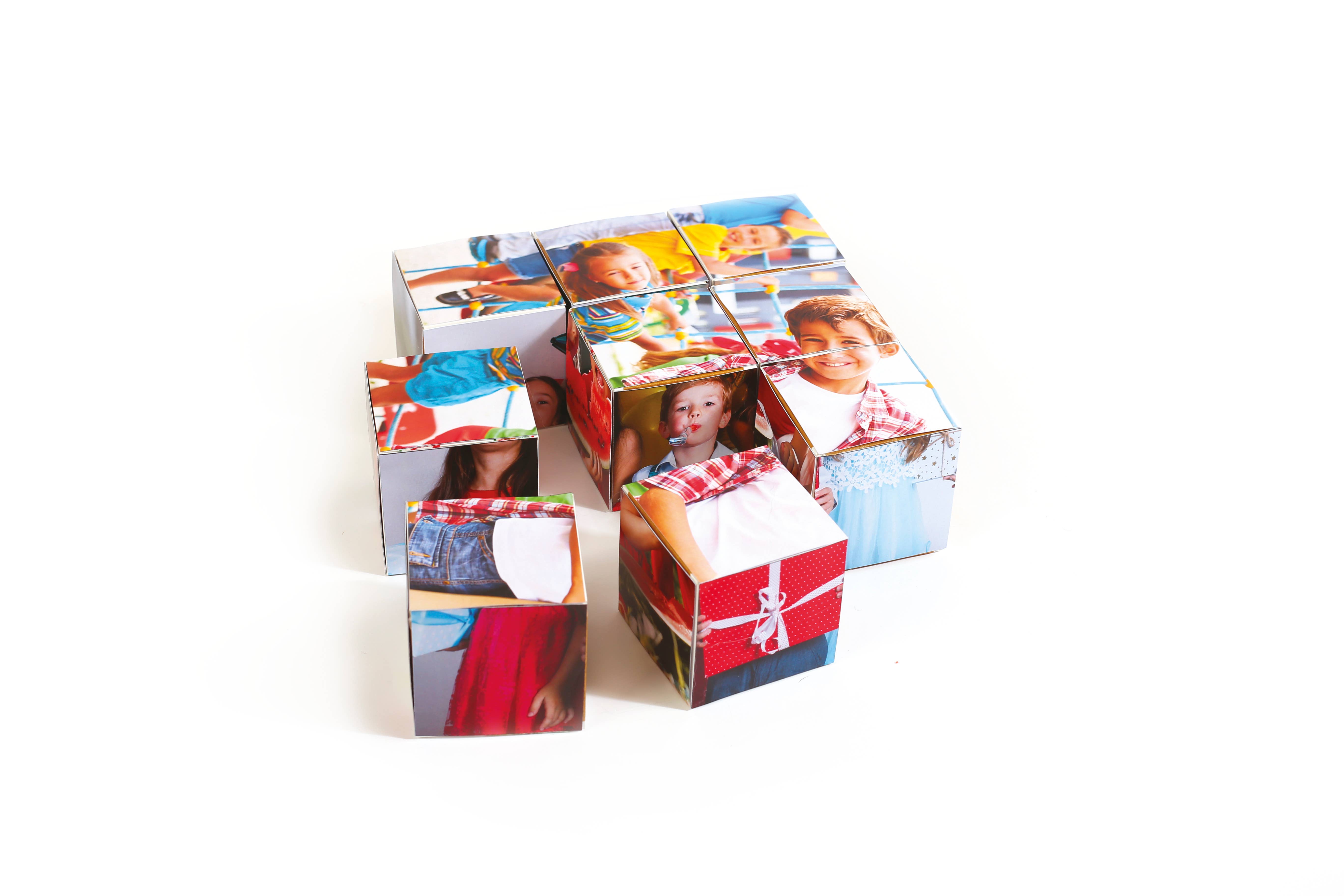 Graine Créative - Wholesale DIY Craft Kit - WOODEN DECORATIVE CUBE0