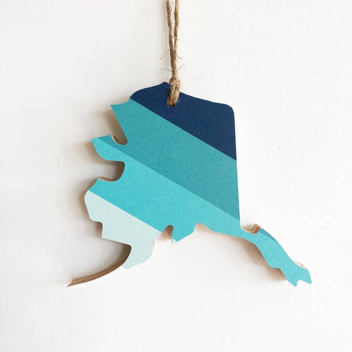 Hemlock & Heather - Wholesale Ornament - Comal Stripes State Ornaments14