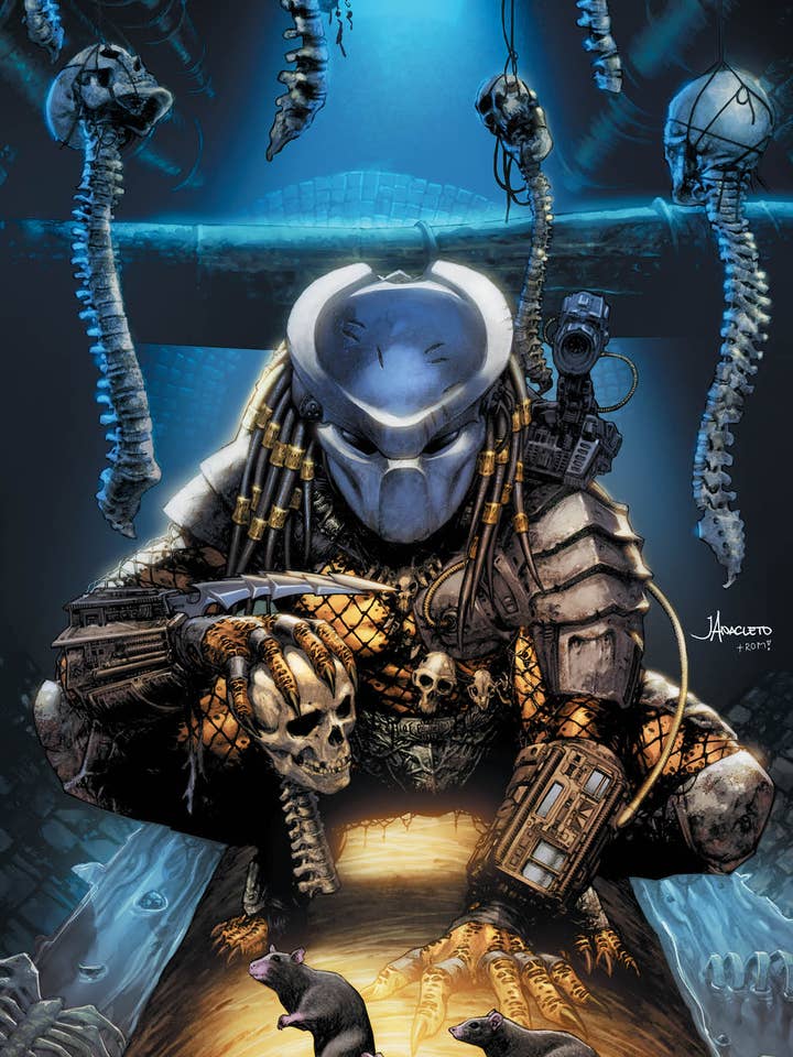 PREDADOR 1 QUADRINHOS DESCONHECIDOS JAY ANACLETO EXCLUSIVIDADE VIRGEM VAR (08/10/2022) por atacado de Unknown Comics