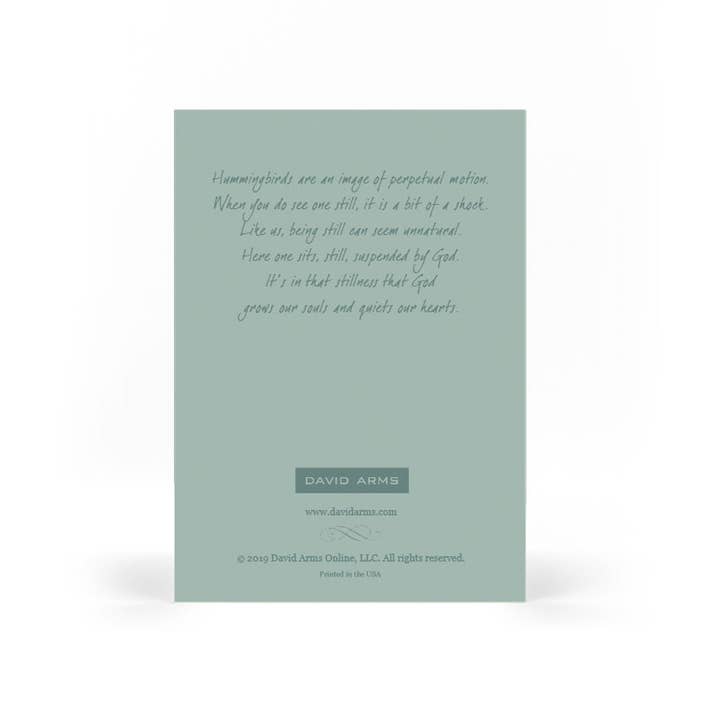 David Arms - Wholesale Everyday Greeting Card - “Be Still And Know” Notecards2