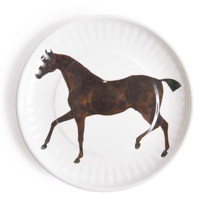 Stallion Lg. Paper Plates Melamine Set of 4 for wholesale by Siren Song