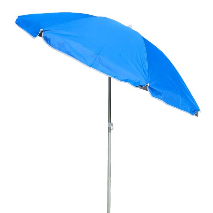 Parasol Strandparasol Reizen Stabiel UV-bescherming UPF 50+ Blauw 170 cm voor wholesale door SchnappFreude