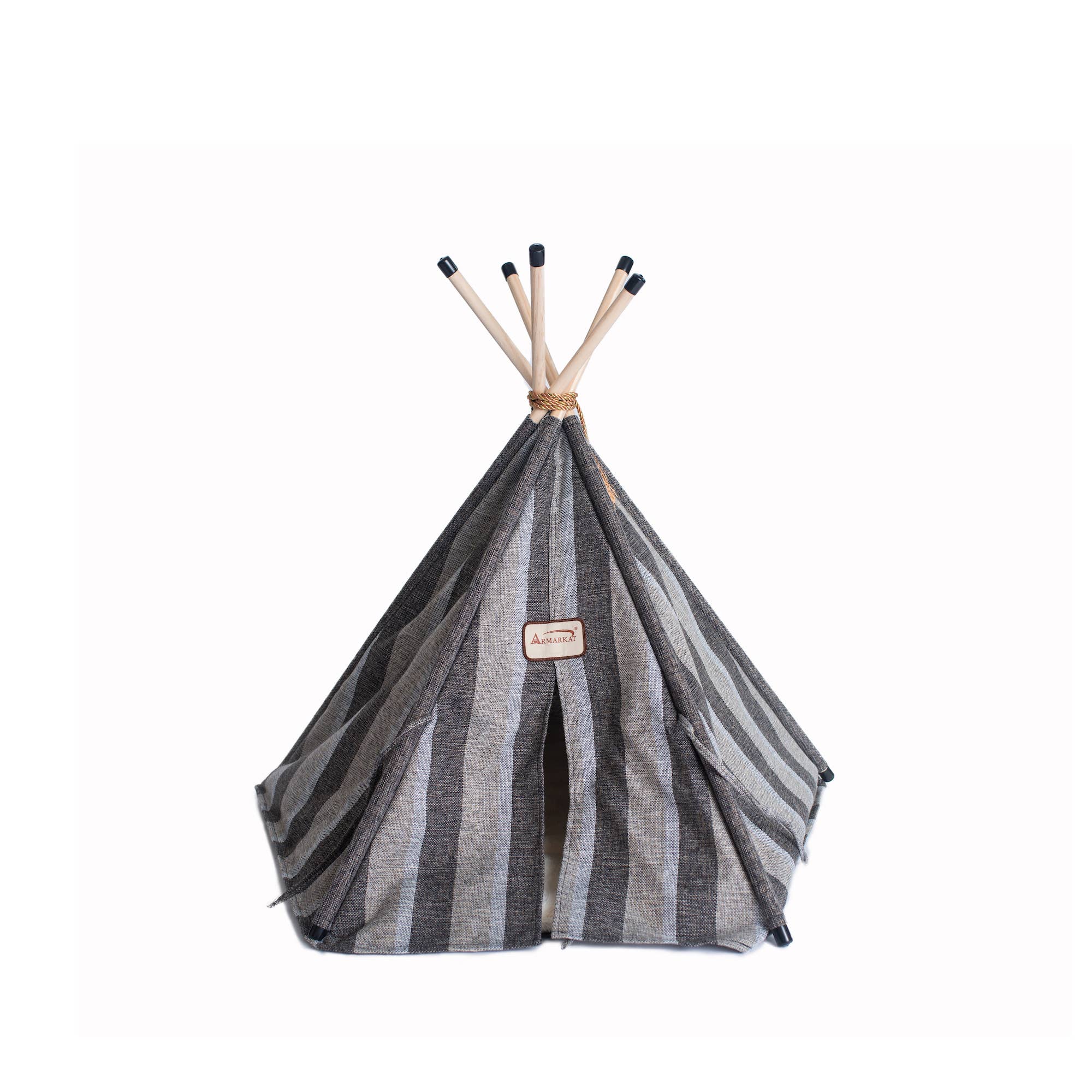 Armarkat - Wholesale Pet Bed - Cat - Armarkat Teepee Style Cat Bed with Striped Pattern5