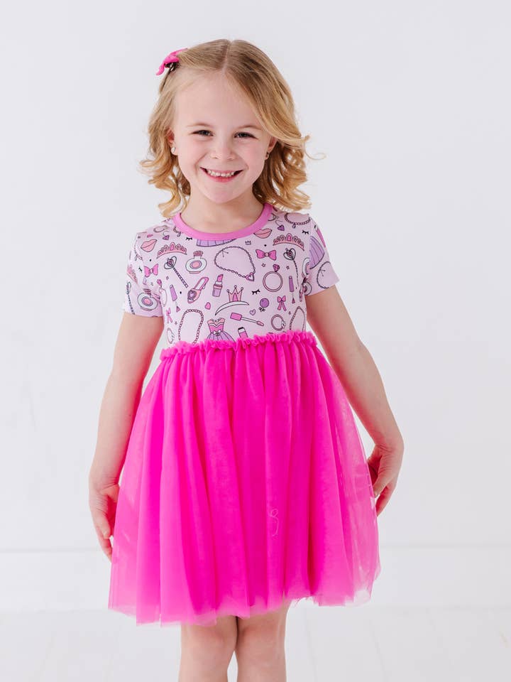 Kiki + Lulu - Wholesale Dress - Kids - Sleeping Cutie Girls Tulle Dress