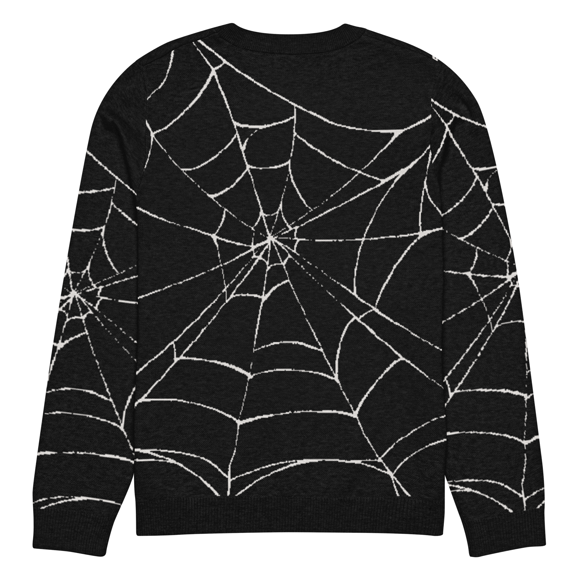 Goth Cloth Co. - Wholesale Knit Sweater - Unisex - Webs We Weave Knit Crew Neck Sweater9