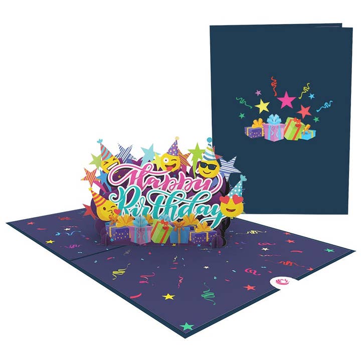 Happy Birthday Pop-Up Card – Birthday pop up card for wholesale by Unipop Cards, LLC