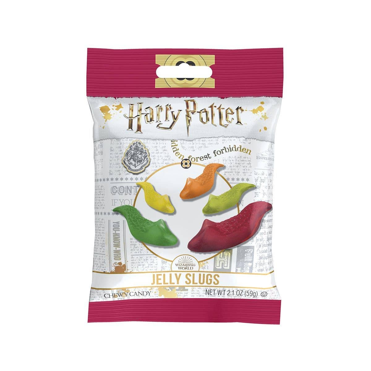 Grandpa Joe's Candy Shop - Wholesale Gummy - Jelly Belly Harry Potter Jelly Slugs Gummy Candy, 12ct