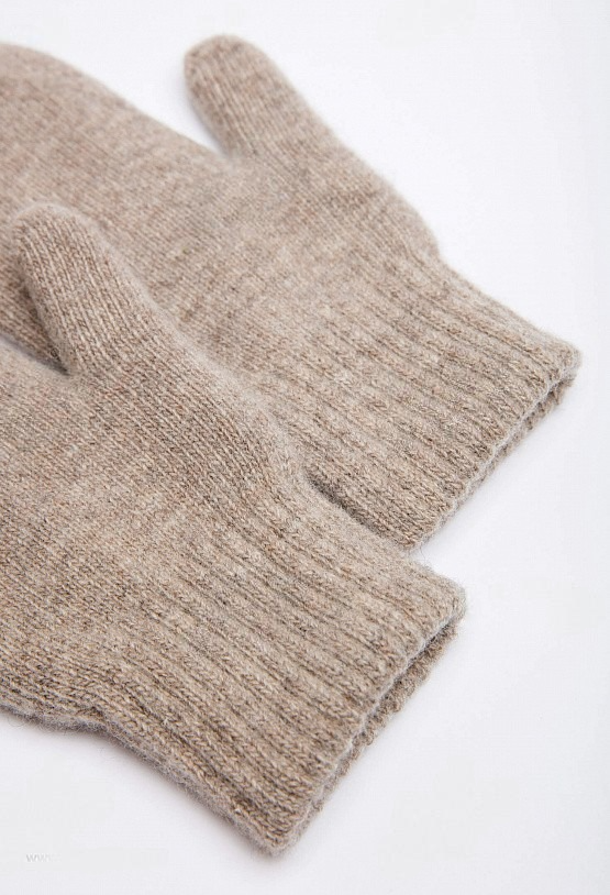 Mongulai - Wholesale Mittens - Women's - Brown Wool Adult’s Mitten1