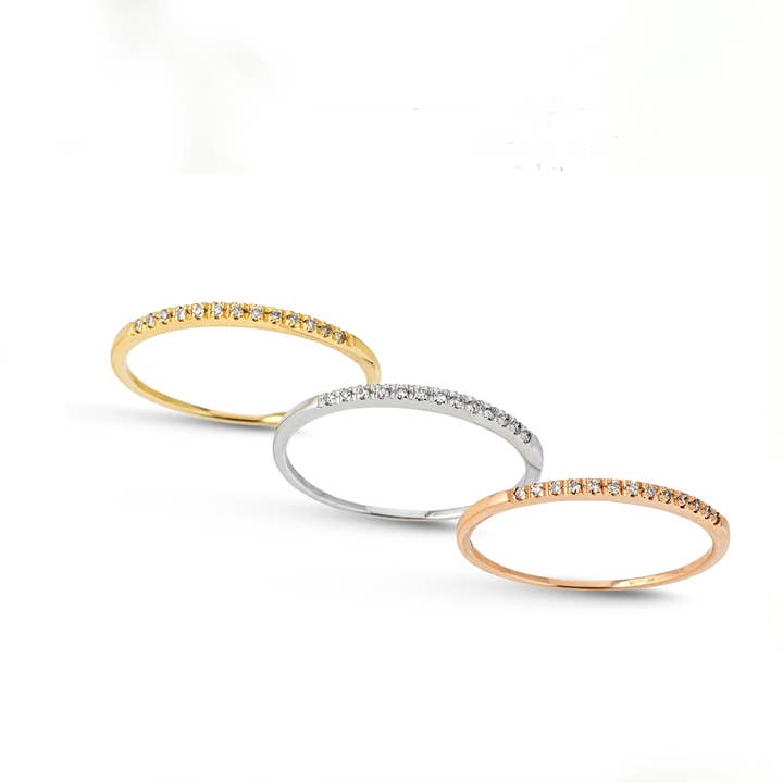 Gioielli Tramontano - Wholesale Multi-Stone Ring - Veretta Leggero Ring