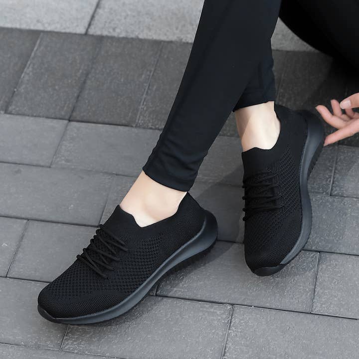 Calseosvic - Wholesale Lifestyle trainers – Women′s - New Slip-on Walking Sneakers Lady Sport flat shoes for women2