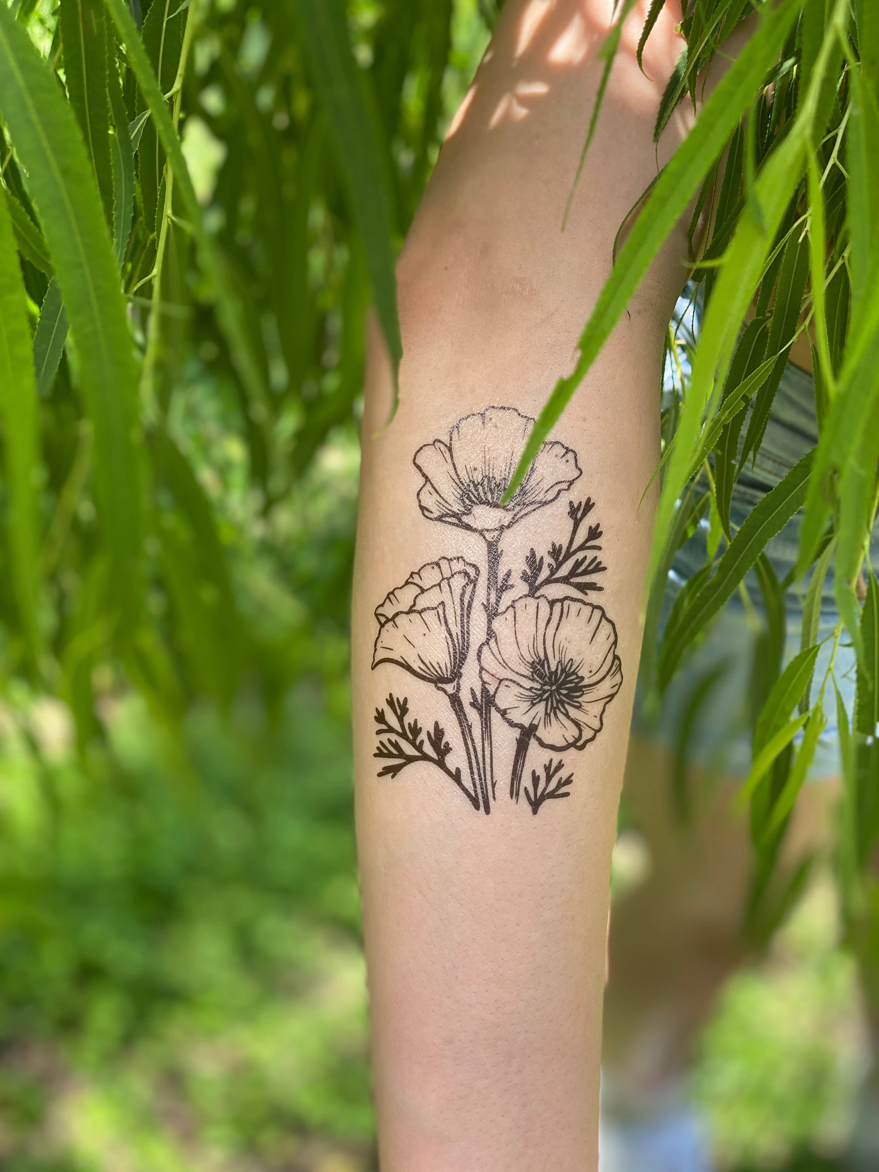 Jeff Norton Tattoos : Flower Asian Pear Blossom : Tattoos : Page 1