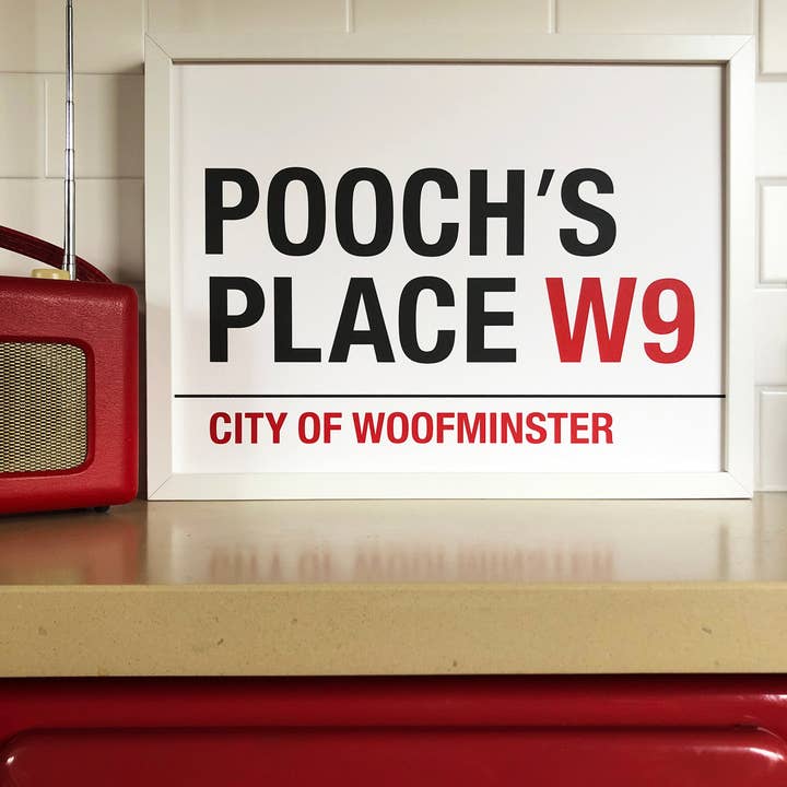 Pooch's Place Print voor wholesale door Samantha Morris