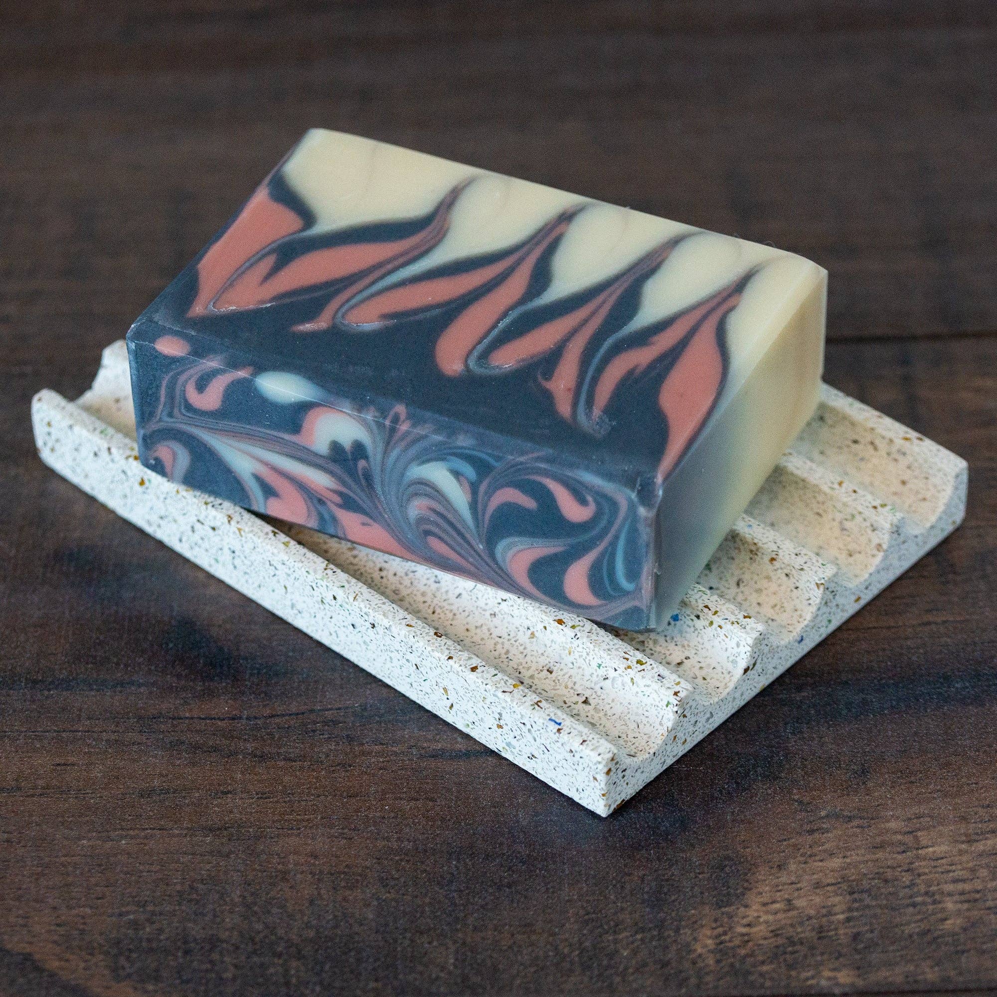 Delta Tule - Wholesale Bar Soap - Black Pearl // Charcoal + Rose Clay Soap14
