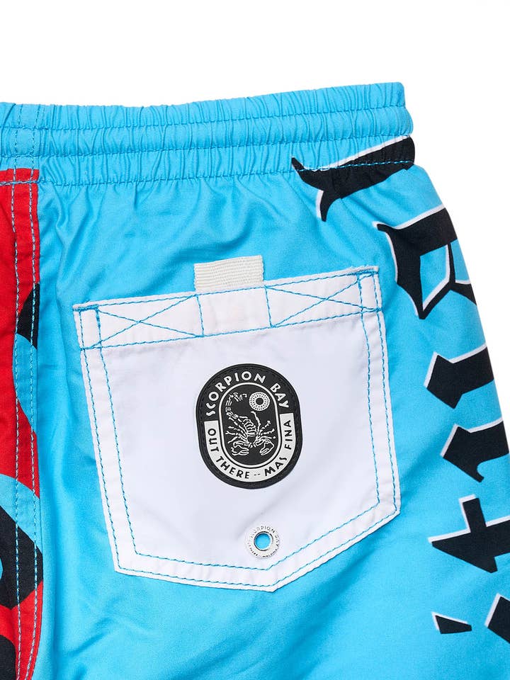 Scorpion Bay - Wholesale Swim Shorts - Kids - Child | "Ritual Scorpion" Printed Jam Costume