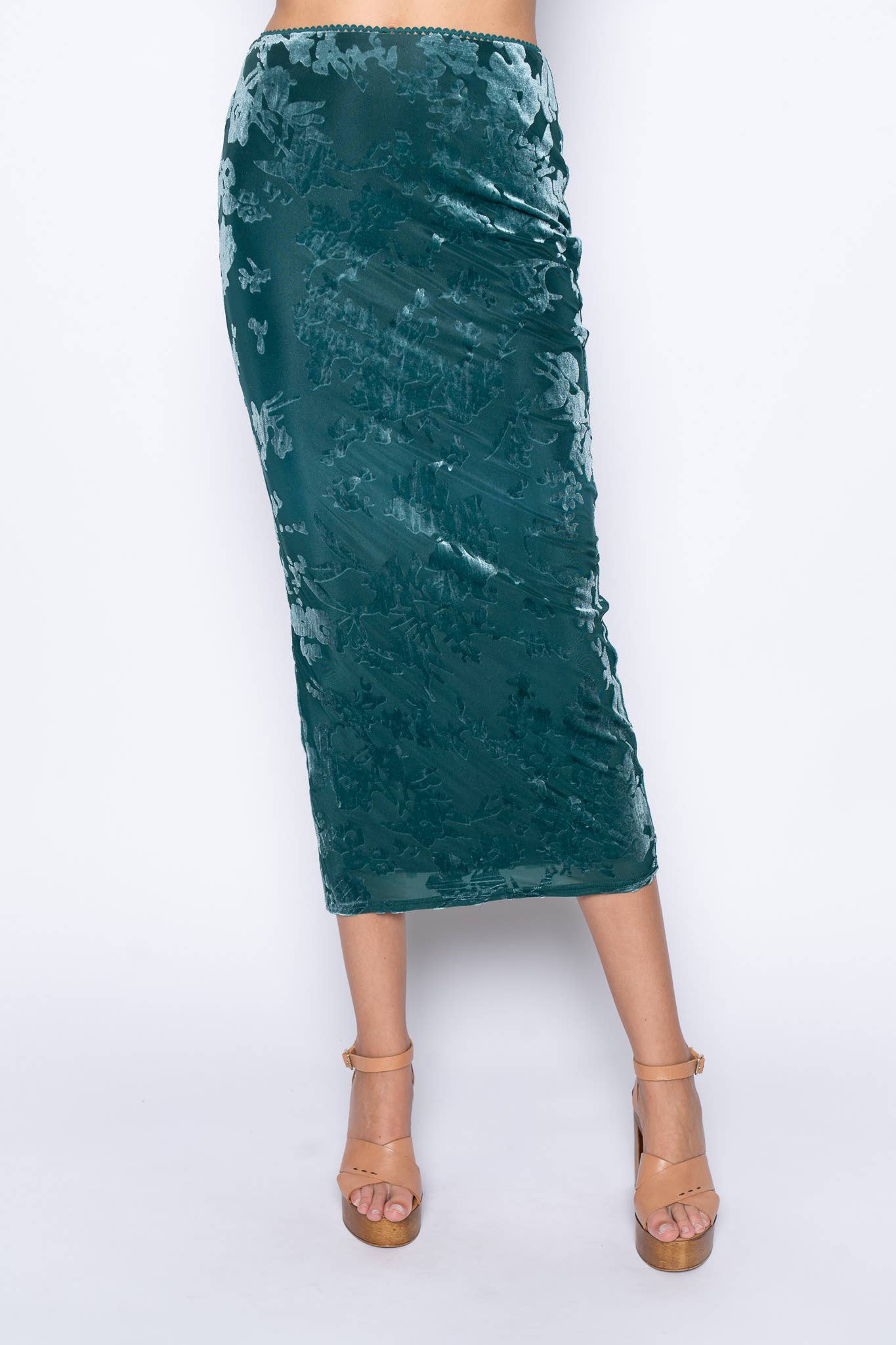 Fore Collection – wholesale Kjol - Dam – BODYCON KJOL I ANKELLÄNGD - SI4359AFO0