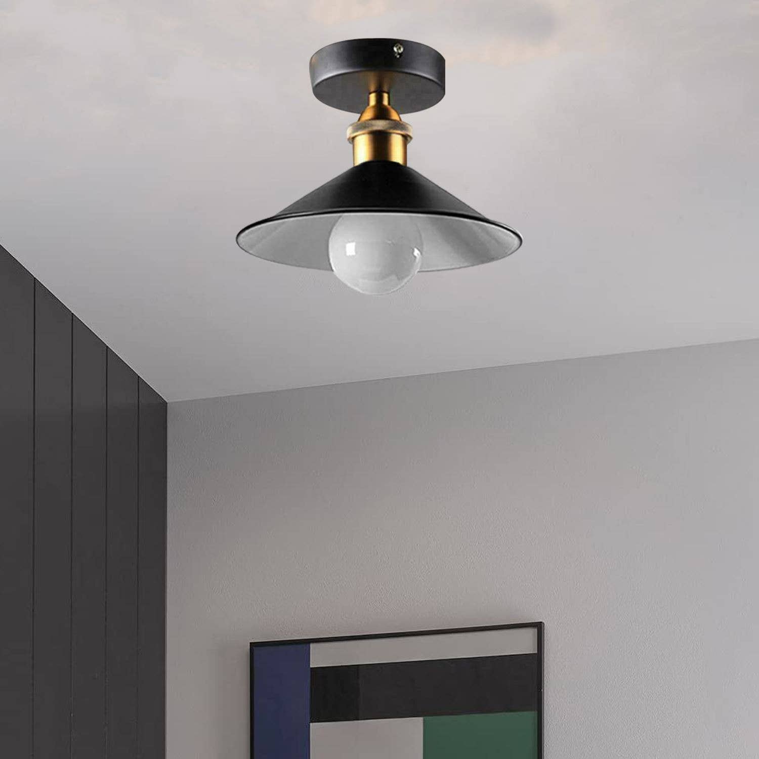 Ledsone – wholesale Chandelier/hanging light – Ceiling Light Round Cone Lights Bathroom Kitchen Living~13494