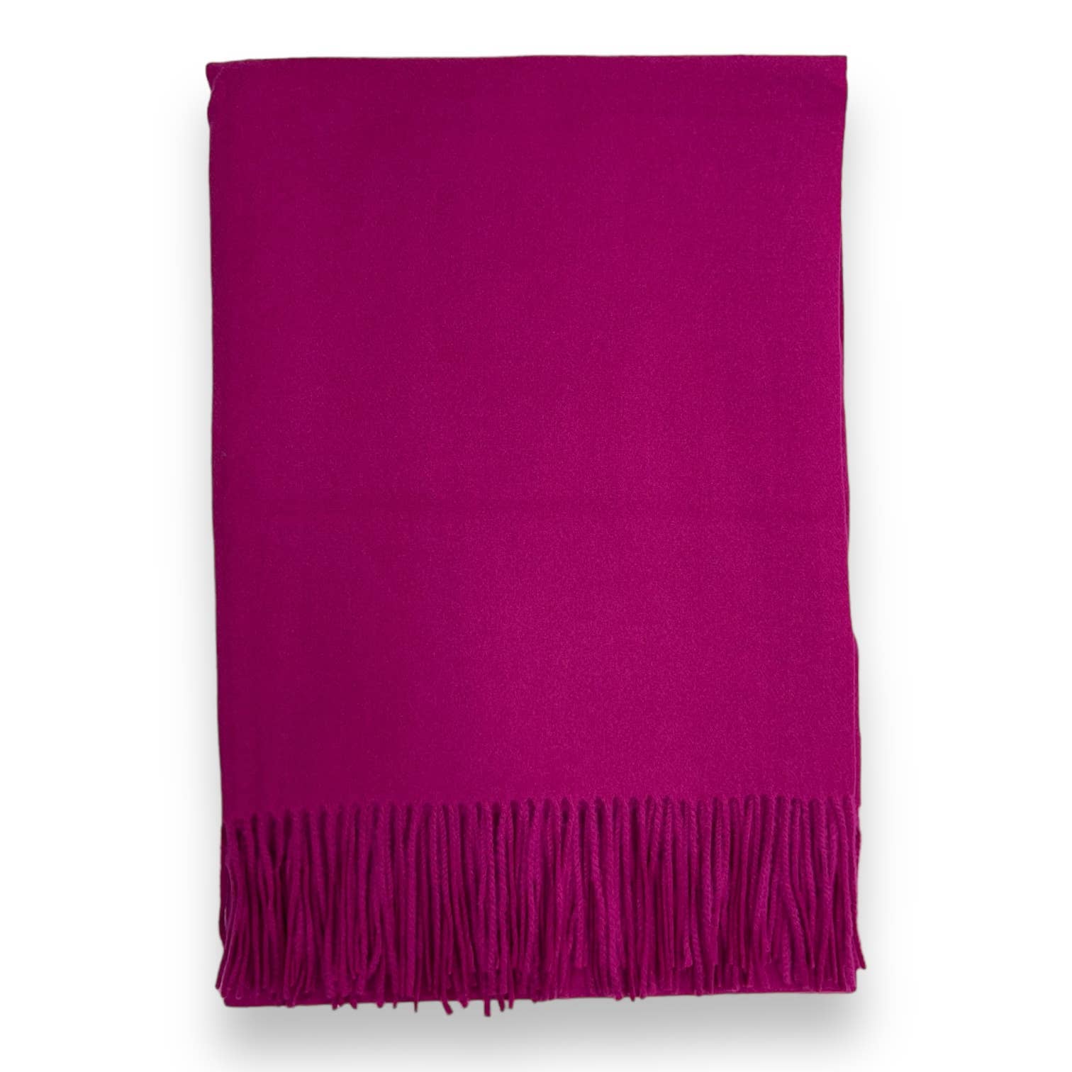 London Scarves - Wholesale Scarf - Women's - Classic Plain wool Blend with Tassels  300 gr + 10