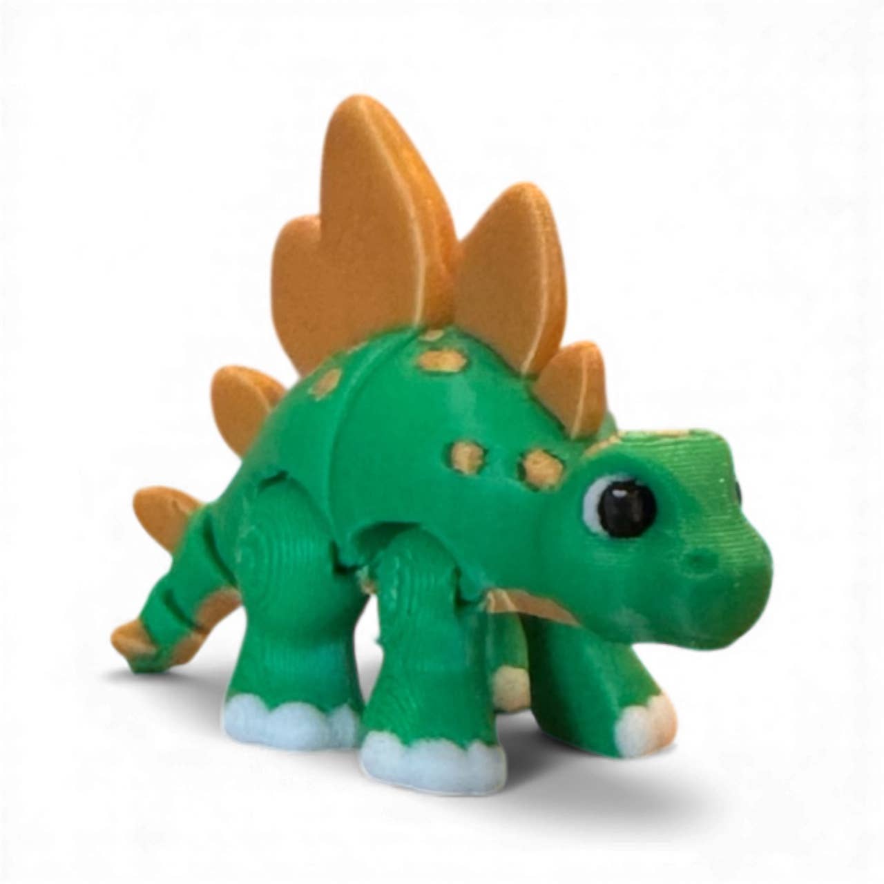 Rocky Top Delights - Wholesale Speelgoedbeeldje - Kinderen - Punt Stegosaurus Mini 3D Gearticuleerd Dier1