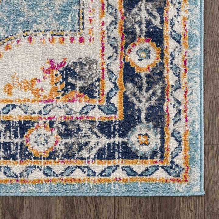 Hauteloom - Wholesale Area Rug - Tigried Turquoise 2308 Area Rug - Clearance1