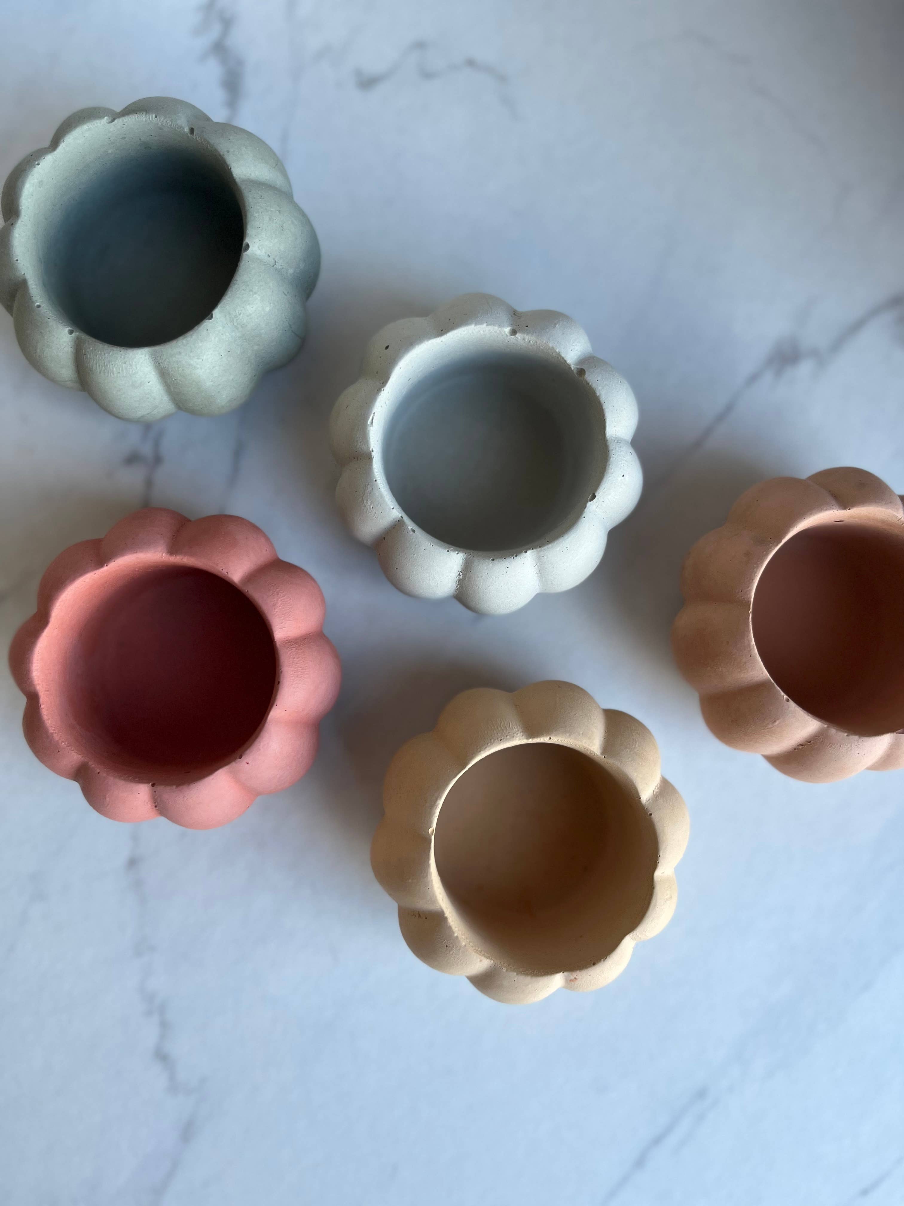 Nora – Vaso de plantas por atacado – Plantador de abóbora de concreto12