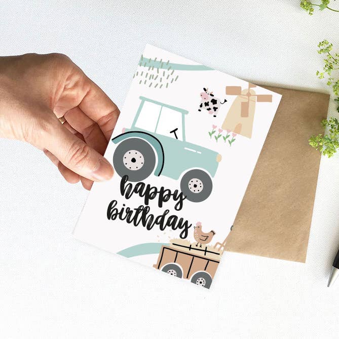 NynkeOntwerpt - Wholesale Everyday Greeting Card - Map | Trekker1