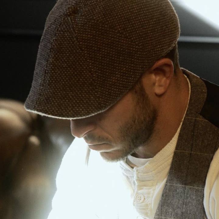 Boston Scally – wholesale News boy/school boy hat – Unisex – The Newsboy Boston Scally Cap - Blue10