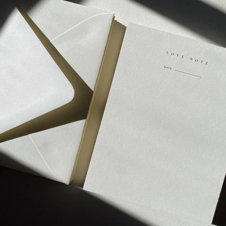 Jaymes Paper - Wholesale Stationery/Notecard Set - Love Note Notecard Set No. 060