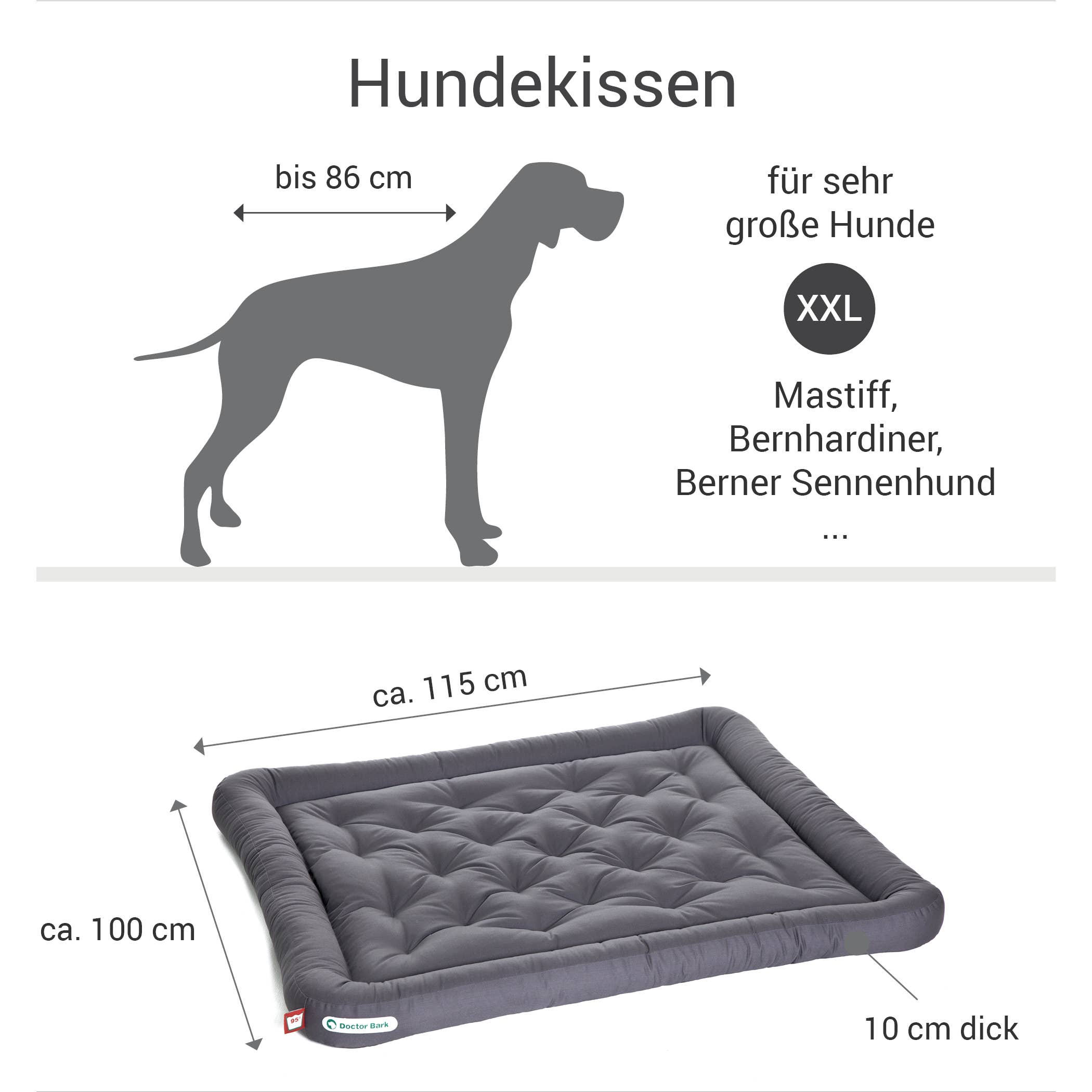 Doctor Bark - Wholesale Pet Bed - Dog - Doctor Bark dog cushion gray10