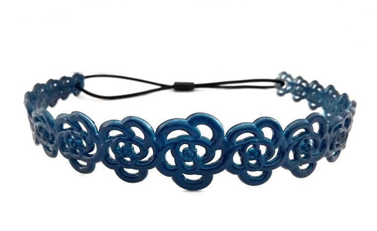 IKILIFE S.L - Wholesale Fashion Headband - Kids - Children's Headband - Silicone - 3 Models - Blue 2