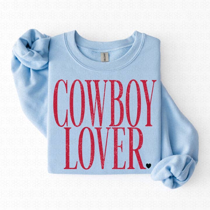 Cowboy Lover Sweatshirt for wholesale by Dig Your Roots Boutique