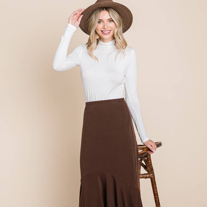 ETS-418 Solid French Terry Mermaid Skirt and other Purchase Wholesale etichettatura miele. Free Returns & Net 60 Terms on Faire trending on Faire.