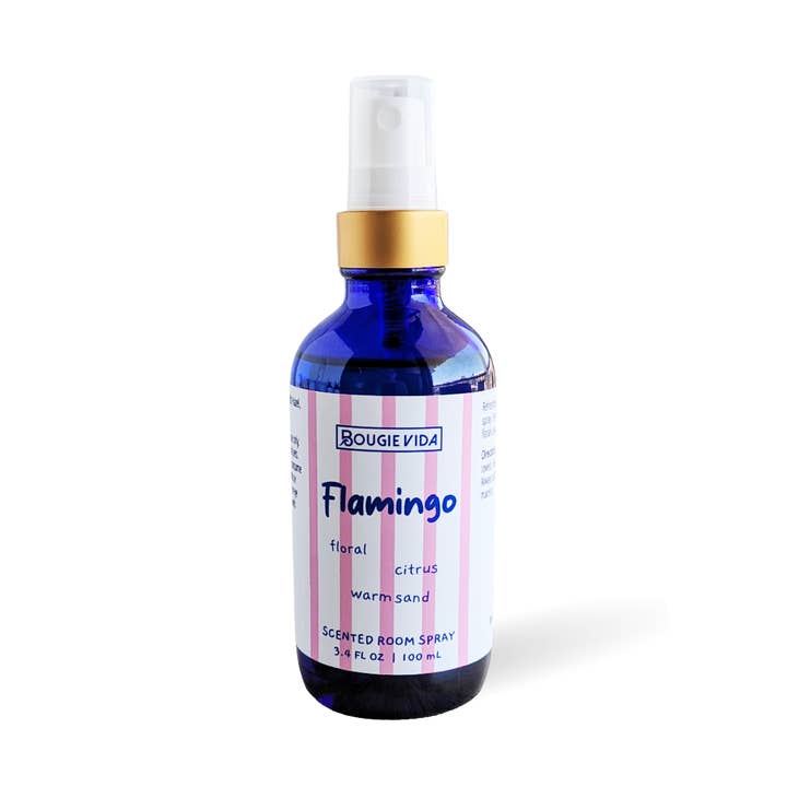 Flamingo Room & Linen Spray for wholesale by Bougie Vida