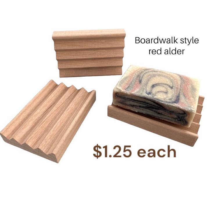 Howells Wood Products - Wholesale Bath Soap Dish - soap dish sale - any style - any wood - any quantity