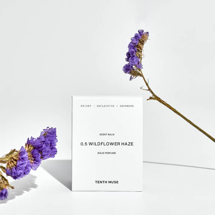 TENTH MUSE - Wholesale Solid Perfume - WILDFLOWER HAZE SOLID PERFUME BALM