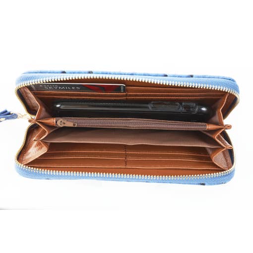 Kaleidoscope Accessories - Wholesale Wristlet - Ostrich Wallet with Wristlet - Assorted Colors11