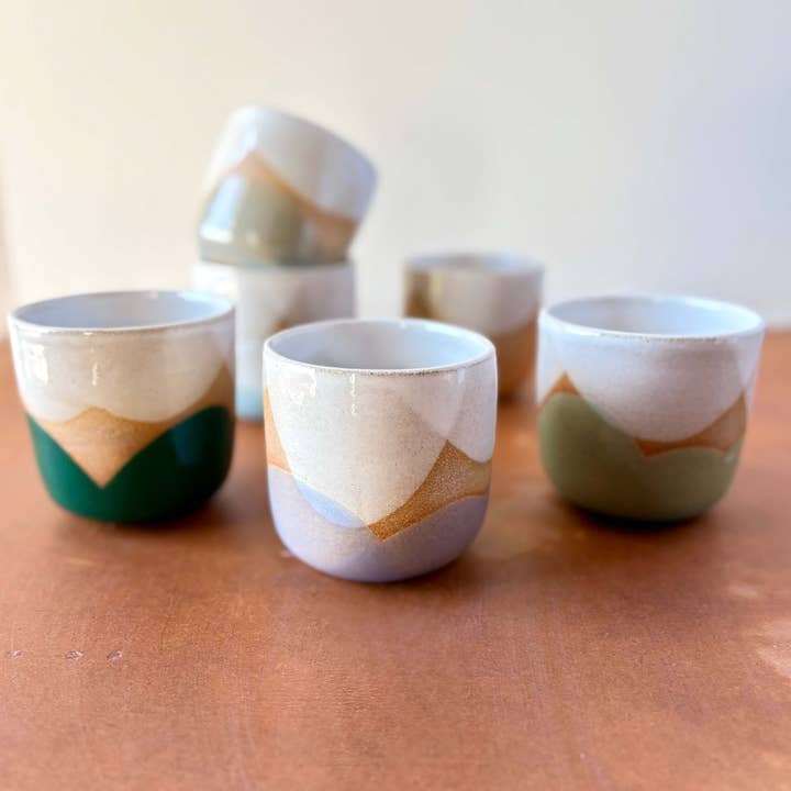 ROB Ceramics - Wholesale Coffee Mug - Horizon Cup (Spring Palette) - Handmade Ceramic5
