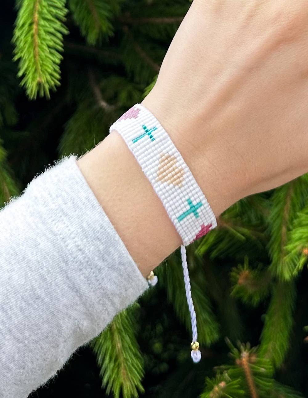 Elevated Faith – Engroshandel Perlearmbånd – Frelse Mikro Perle Snor Armbånd6
